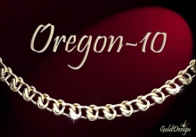Oregon 10 - náramek zlacený